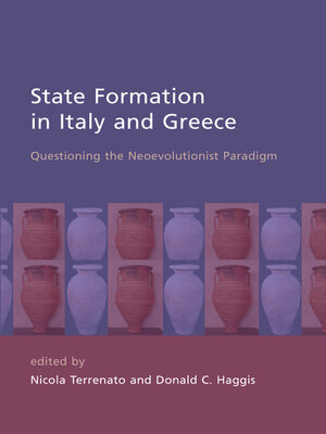 cover image of State Formation in Italy and Greece